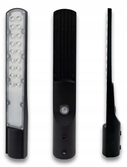 LAMPA ULICZNA LATARNIA ZEWNETRZNA 50W CZUJNIK ZMIERZCHU AUTOMATYCZNA 230V