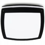 LAMPA OGRODOWA SUFITOWA ZEWNĘTRZNA PLAFON KINKIET E27 LED IP44 ALUMINIUM