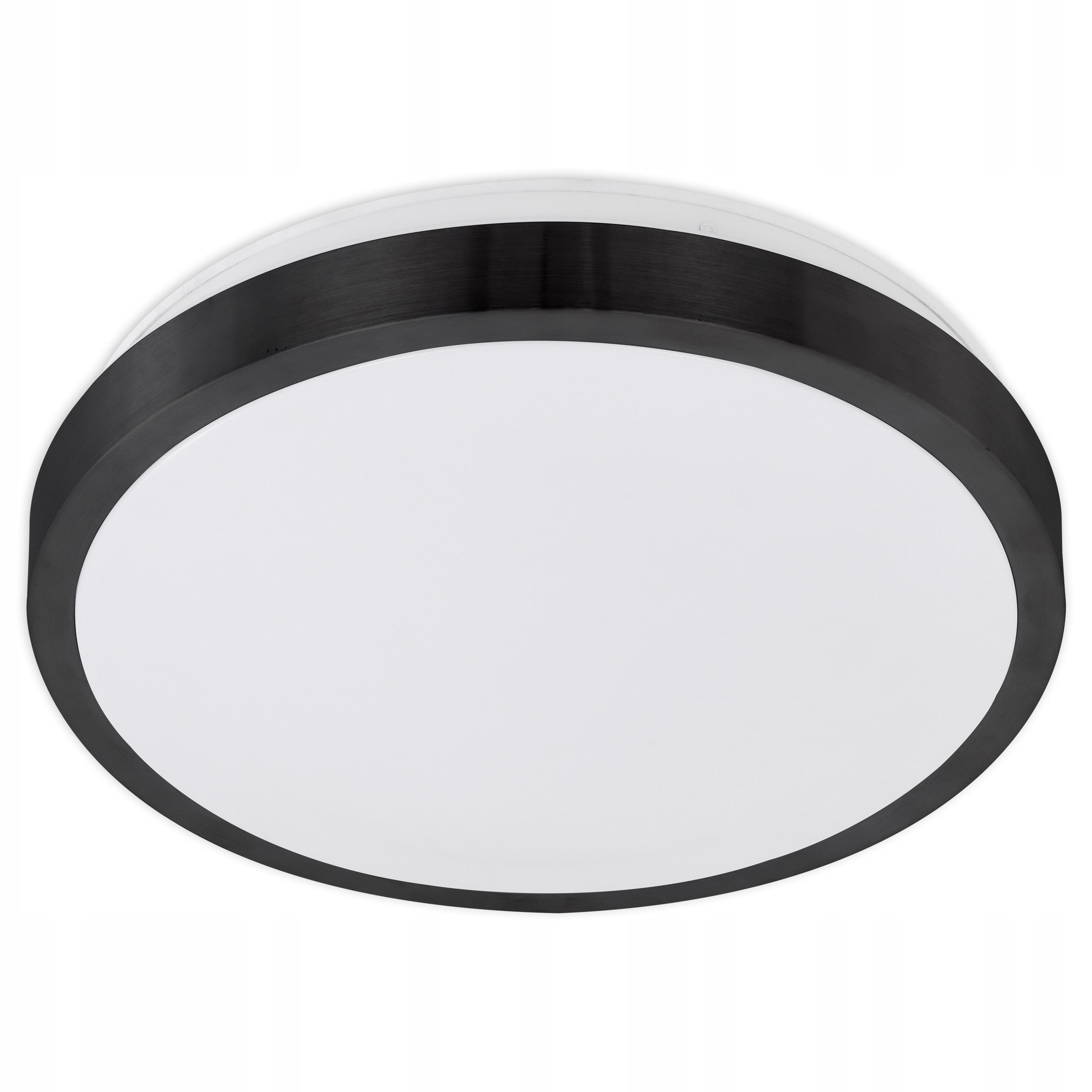LAMPA DO ŁAZIENKI PLAFON ŁAZIENKOWY LED 24W IP44 OKRAGŁY DEKORACYJNY CZARNY