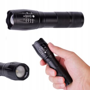 LATARKA LED 3W TAKTYCZNA POLICYJNA WOJSKOWA ZOOM Latarki