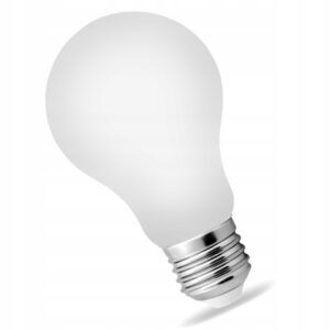 ŻARÓWKA MLECZNA A60 FILAMENT LED EDISON 6W E27 Żarówki