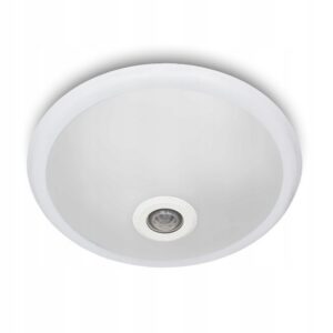 LAMPA Z CZUJNIKIEM RUCHU I ZMIERZCHU PLAFON OPRAWA SUFITOWA 2 x LED E27 PIR Plafony