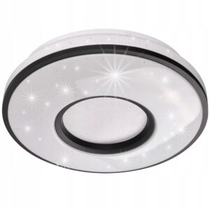 LAMPA DO ŁAZIENKI LED PLAFON ŁAZIENKOWY DEKORACYJNY LED 24W IP44 CZARNY Plafony LAMPA DO ŁAZIENKI LED PLAFON ŁAZIENKOWY DEKORACYJNY LED 24W IP44 CZARNY Plafony