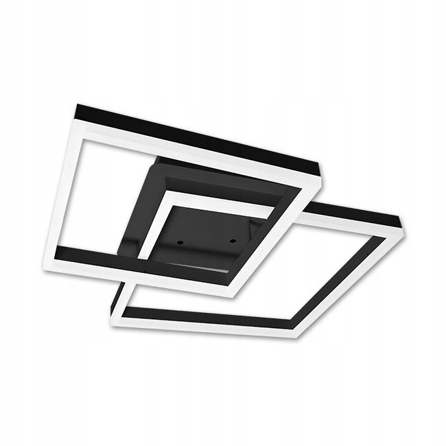 ŻYRANDOL LAMPA SUFITOWA PLAFON LED 70W + PILOT + PAMIĘĆ BARWY DEKORACJA