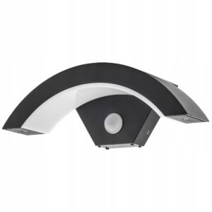LAMPA KINKIET ZEWNETRZNY ELEWACYJNY LED 12W Z CZUJNIKIEM RUCHU I ZMIERZCHU Lampy elewacyjne