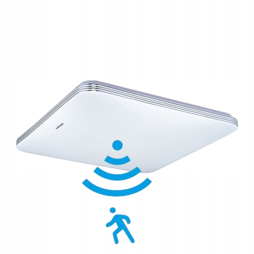 LAMPA DO ŁAZIENKI PLAFON ŁAZIENKOWY LED 28W Z CZUJNIKIEM RUCHU I ZMIERZCHU