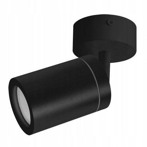 KINKIET ŁAZIENKOWY LAMPA GU10 NAD LUSTRO IP44 REGULACJA SPOT CZARNY Kinkiety 25 KINKIET ŁAZIENKOWY LAMPA GU10 NAD LUSTRO IP44 REGULACJA SPOT CZARNY Kinkiety 25