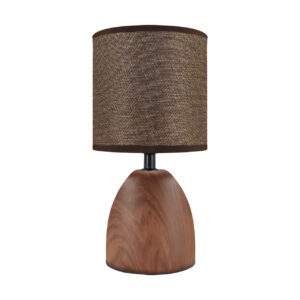 LAMPA STOŁOWA JOTA E14 WENGE Lampy stołowe