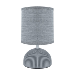 LAMPA STOŁOWA PASMA E14 GREY Lampy stołowe