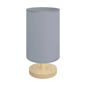 LAMPA STOŁOWA BELA E14 GREY Lampy stołowe