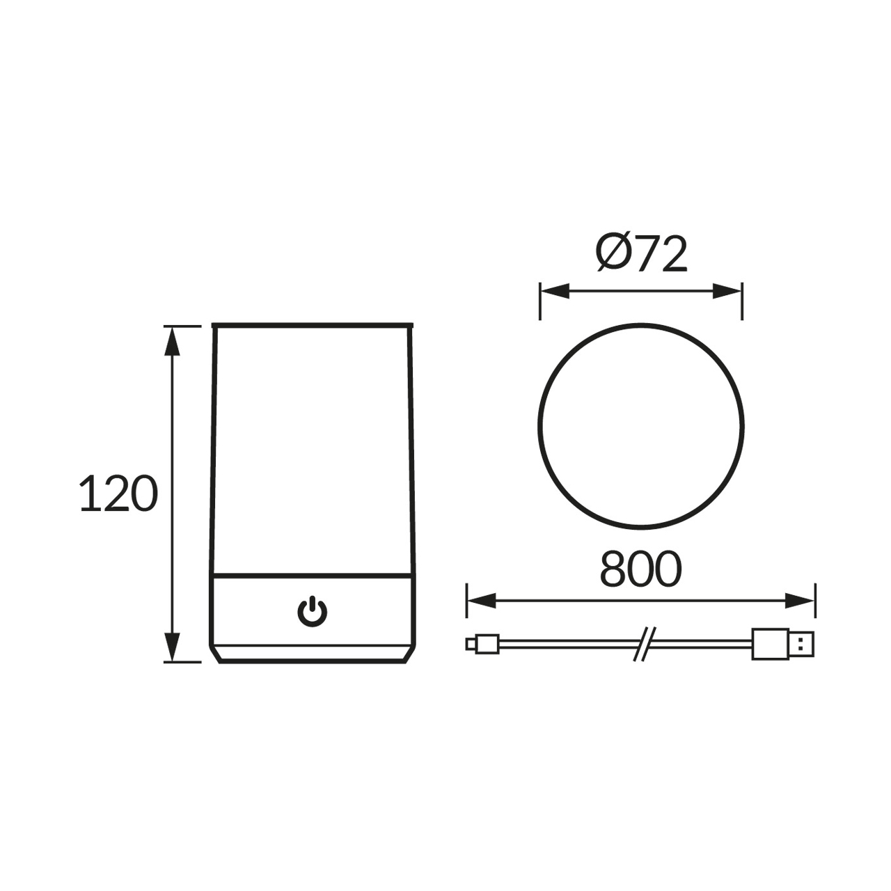 LAMPA STOŁOWA LED DUBAI LED CRYSTAL WW Inne 2 LAMPA STOŁOWA LED DUBAI LED CRYSTAL WW Inne 2