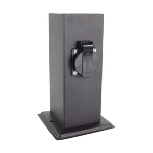 GNIAZDKO PORT 22 2x230V D BLACK Inne