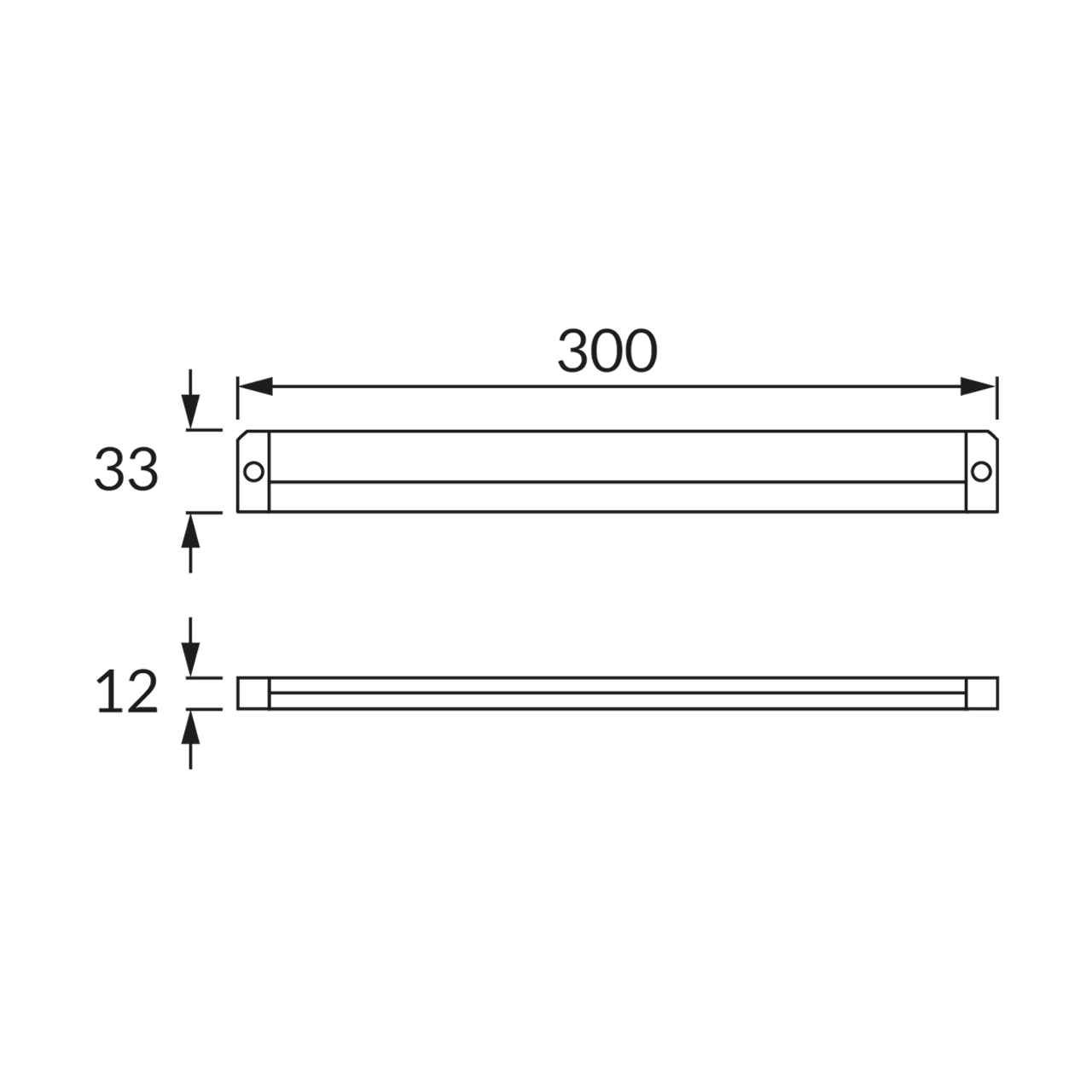 LAMPA LINIOWA PODSZAFKOWA LED ALAN LED 4W NW Inne 2 LAMPA LINIOWA PODSZAFKOWA LED ALAN LED 4W NW Inne 2
