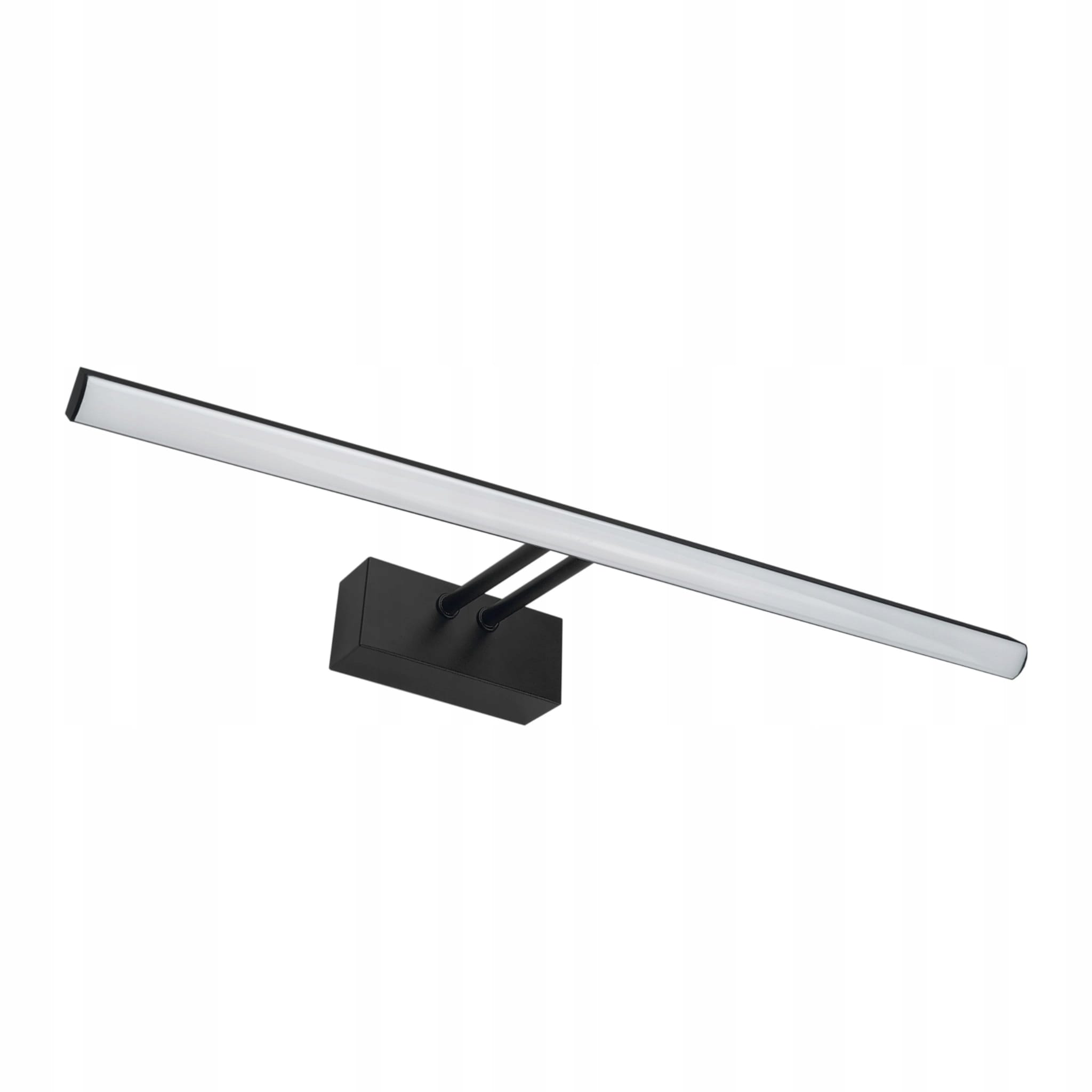 Kinkiet łazienkowy LED nad lustro 10w czarny lampa biała neutralna 40cm 2 Kinkiet łazienkowy LED nad lustro 10w czarny lampa biała neutralna 40cm - obrazek 2