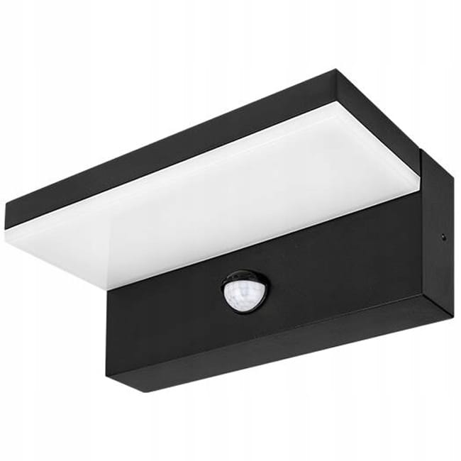 Kinkiet lampa elewacyjna ścienna zewnętrzna ogrodowa czujnik LED 9w IP44 2 Kinkiet lampa elewacyjna ścienna zewnętrzna ogrodowa czujnik LED 9w IP44 - obrazek 2