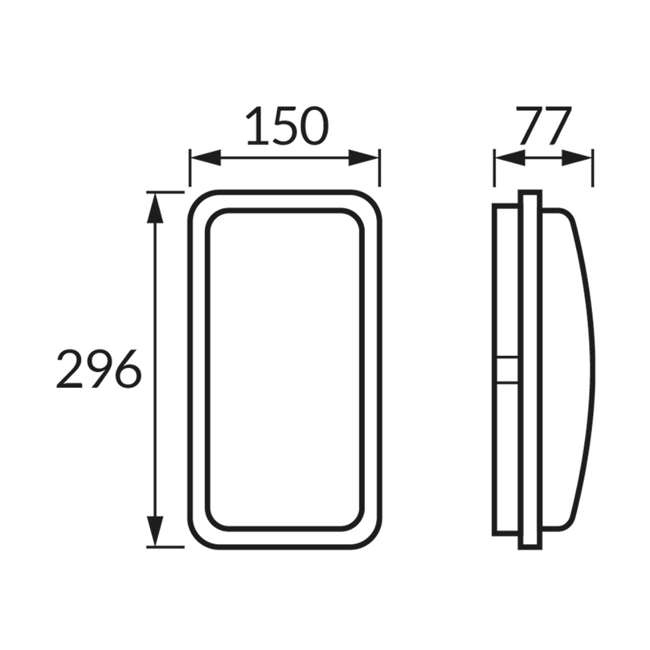 LAMPA HERMETYCZNA LED ALBIN LED 20W BLACK CCT Inne 2 LAMPA HERMETYCZNA LED ALBIN LED 20W BLACK CCT Inne 2