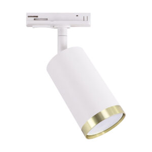 LAMPA DO SZYNOPRZEWODÓW OSLO TRA GU10 WHITE/GOLDEN Lampy do szynoprzewodów