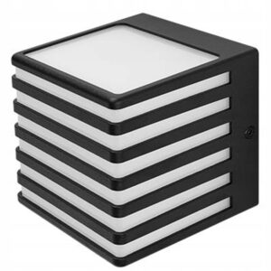 KINKIET ZEWNĘTRZNY ELEWACYJNY ŚCIENNY ZESTAW Z ŻARÓWKĄ 12W LED GX53 IP54 Kinkiety