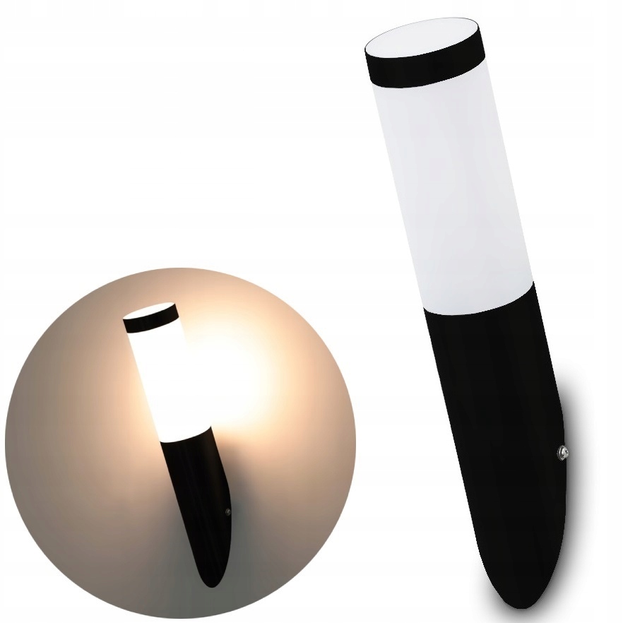 KINKIET ZEWNĘTRZNY ŚCIENNY CZARNY DO LED E27 LAMPA ELEWACYJNA NA TARAS IP44 Kinkiety KINKIET ZEWNĘTRZNY ŚCIENNY CZARNY DO LED E27 LAMPA ELEWACYJNA NA TARAS IP44 Kinkiety