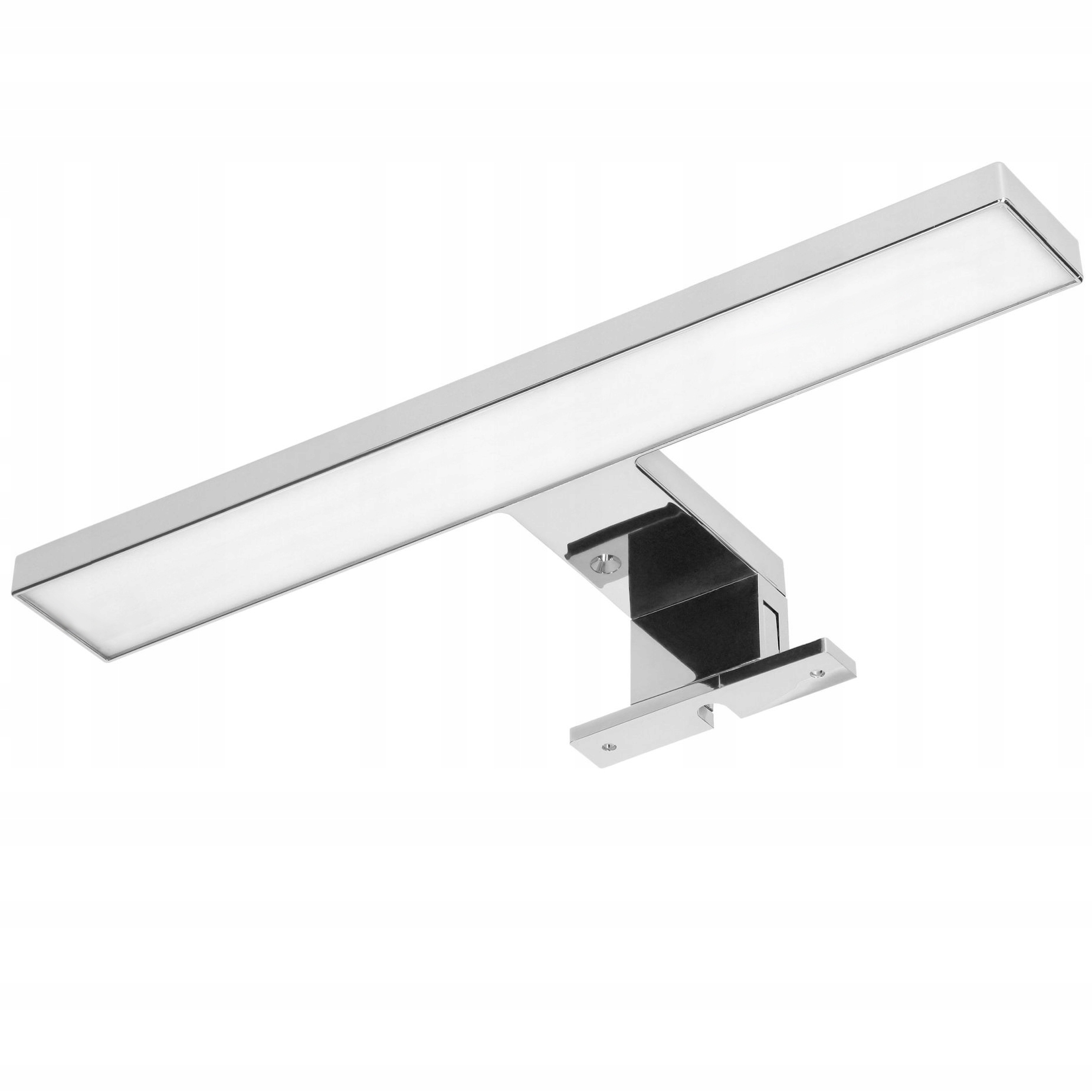 KINKIET ŁAZIENKOWY 2W1 LED 7W NAD LUSTRO NA SZAFKĘ 30CM CHROM IP44 230V Kinkiety KINKIET ŁAZIENKOWY 2W1 LED 7W NAD LUSTRO NA SZAFKĘ 30CM CHROM IP44 230V Kinkiety