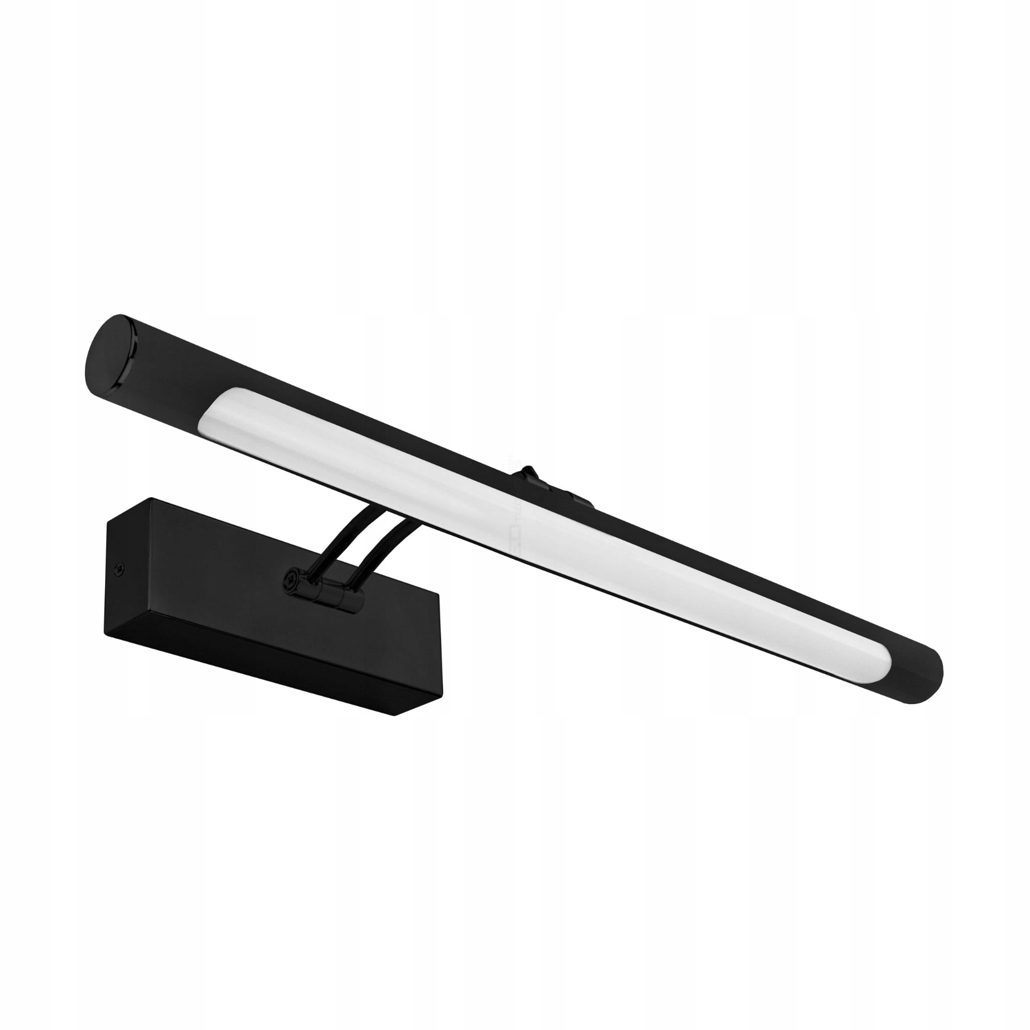 KINKIET ŁAZIENKOWY LED 15W LAMPA NAD LUSTRO CZARNA OWAL 60 CM NEUTRALNY Kinkiety 3 KINKIET ŁAZIENKOWY LED 15W LAMPA NAD LUSTRO CZARNA OWAL 60 CM NEUTRALNY Kinkiety 3