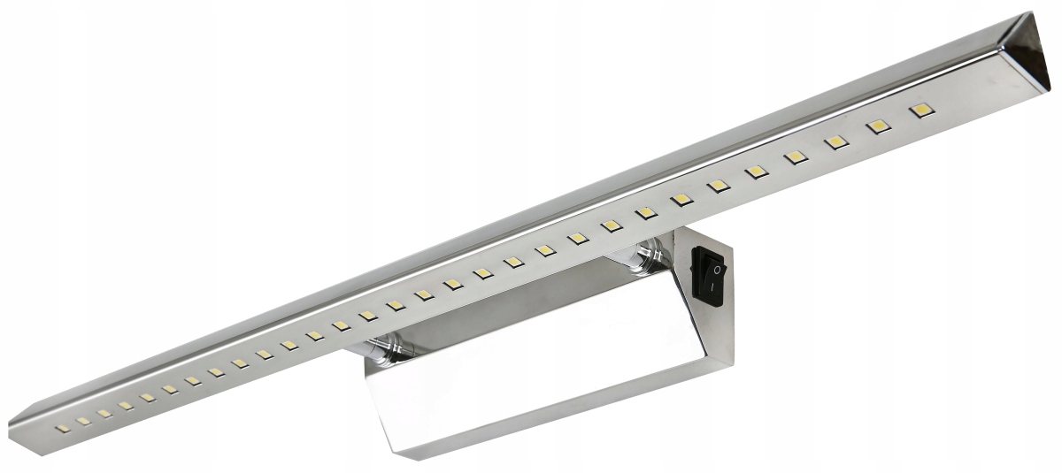 KINKIET ŁAZIENKOWY GALERYJKA LED 6W NAD LUSTRO OBRAZ CHROM WŁĄCZNIK ON/OFF Kinkiety 2 KINKIET ŁAZIENKOWY GALERYJKA LED 6W NAD LUSTRO OBRAZ CHROM WŁĄCZNIK ON/OFF Kinkiety 2