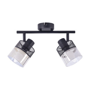 Lampa ścienno-sufitowa montana E14 2i black