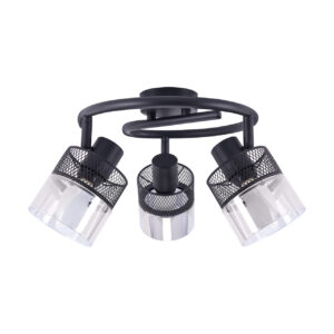 Lampa ścienno-sufitowa montana E14 3g black