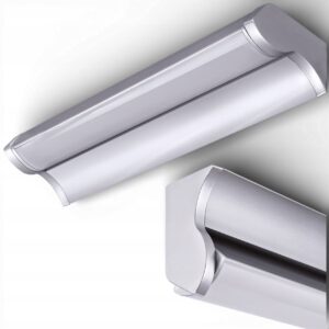 Lampa oprawa podszafkowa meblowa LED 9w listwa obrotowa chrom kuchnia Pozostałe