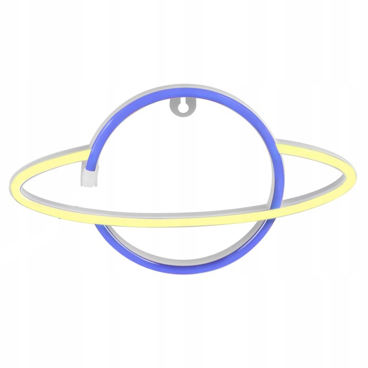 Lampka neon nocna pokój dziecięcy planeta kosmos LED dekoracja usb baterie 3 Lampka neon nocna pokój dziecięcy planeta kosmos LED dekoracja usb baterie - obrazek 3