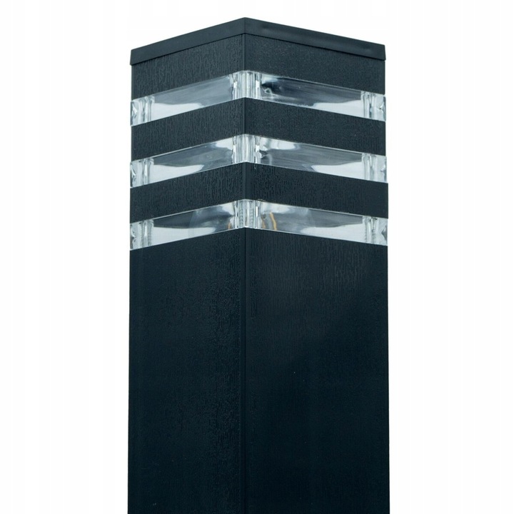 Lampa ogrodowa stojąca słupek zewnetrzny 60cm E27 z czujnikiem PIR 3 Lampa ogrodowa stojąca słupek zewnetrzny 60cm E27 z czujnikiem PIR - obrazek 3