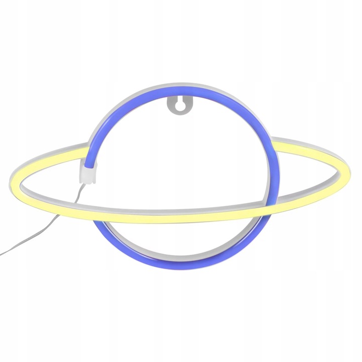 Lampka neon nocna pokój dziecięcy planeta kosmos LED dekoracja usb baterie 4 Lampka neon nocna pokój dziecięcy planeta kosmos LED dekoracja usb baterie - obrazek 4