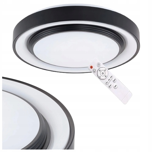 Plafon lampa łazienkowa sufitowa dekoracyjna 48w LED pilot regulacja CCT 1 Plafon lampa łazienkowa sufitowa dekoracyjna 48w LED pilot regulacja CCT