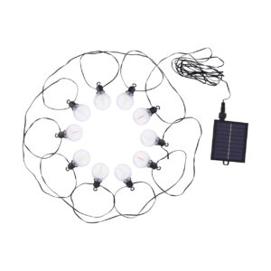 Lampa solarna glasi LED 3w black rgby Lampy solarne