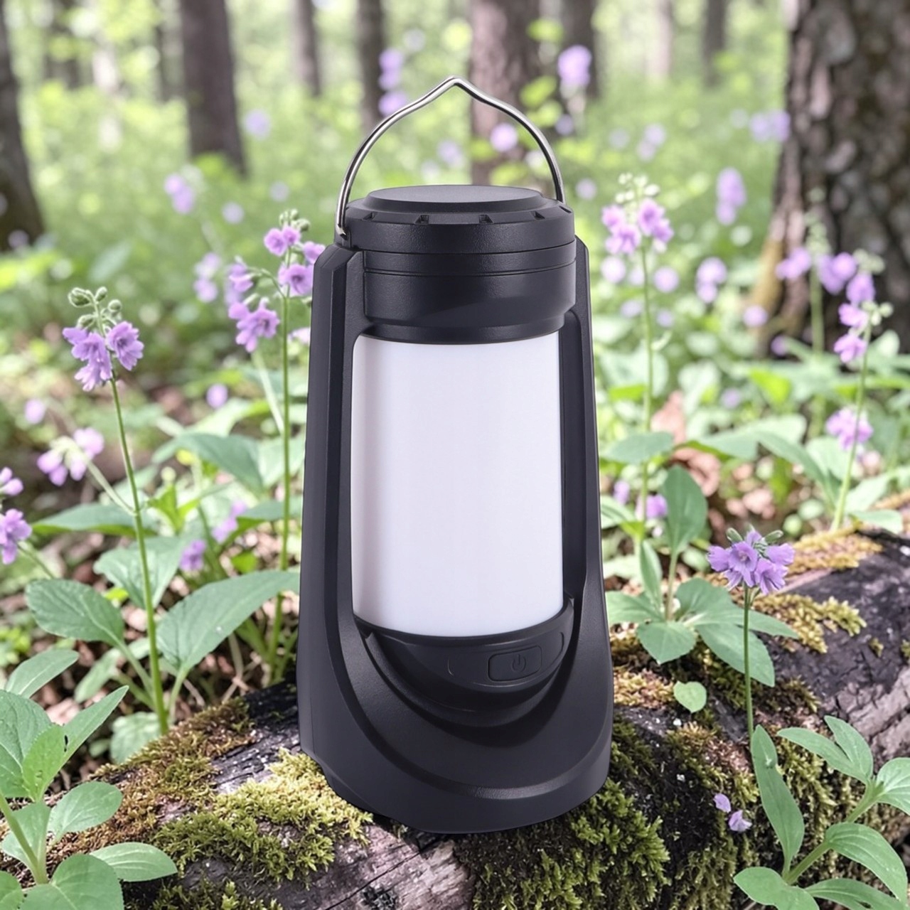 Lampa kempingowa latarka akumlatorowa LED 2,5w survival do namiotu garażu 4 Lampa kempingowa latarka akumlatorowa LED 2,5w survival do namiotu garażu - obrazek 4