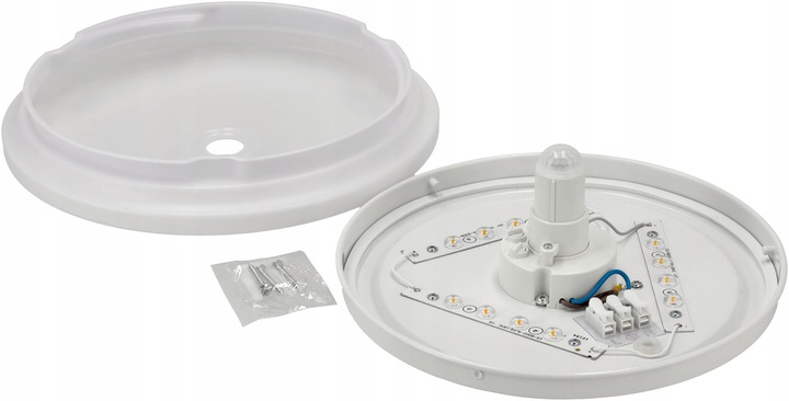 Lampa panel LED plafon z czujnikiem ruchu PIR IP44 18w do łazienki kuchni 5 Lampa panel LED plafon z czujnikiem ruchu PIR IP44 18w do łazienki kuchni - obrazek 5