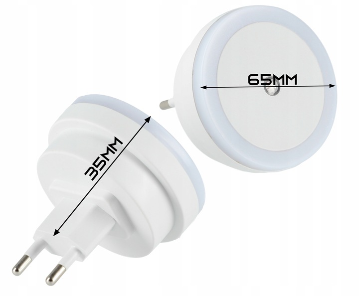 Lampka LED 1w nocna dla dzieci do zasypiania do kontaktu czujnik zmierzchu 6 Lampka LED 1w nocna dla dzieci do zasypiania do kontaktu czujnik zmierzchu - obrazek 6