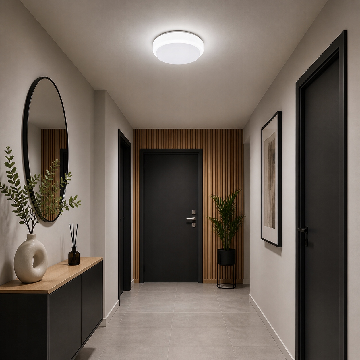 Plafon zewnętrzny lampa sufitowa łazienkowa LED 8w / 12w / 18w IP65 CCT 10 Plafon zewnętrzny lampa sufitowa łazienkowa LED 8w / 12w / 18w IP65 CCT - obrazek 10
