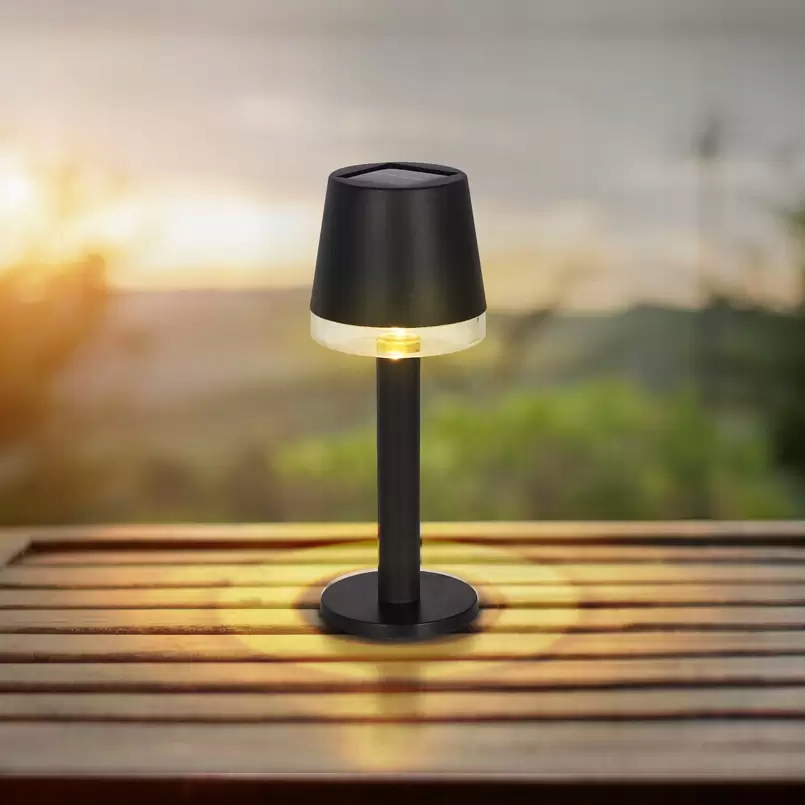 Lampka stołowa solarna LED 0,2w zewnetrzna na taras balkon ozdoba IP44 6 Lampka stołowa solarna LED 0,2w zewnetrzna na taras balkon ozdoba IP44 - obrazek 6