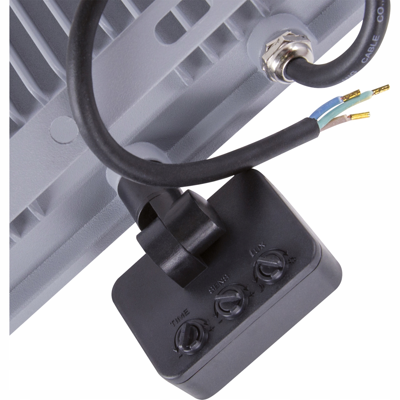 Naświetlacz ogrodowy halogen z czujnikiem 100w CW barwa biała zimna 9 Naświetlacz ogrodowy halogen z czujnikiem 100w CW barwa biała zimna - obrazek 9