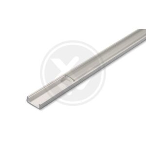 Profil LED PCV 16x7 Slim biały 2m Transparentny