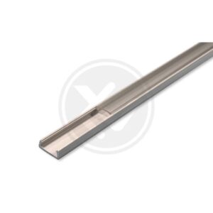 Profil LED PCV 16x7 Slim szary 2m Transparentny