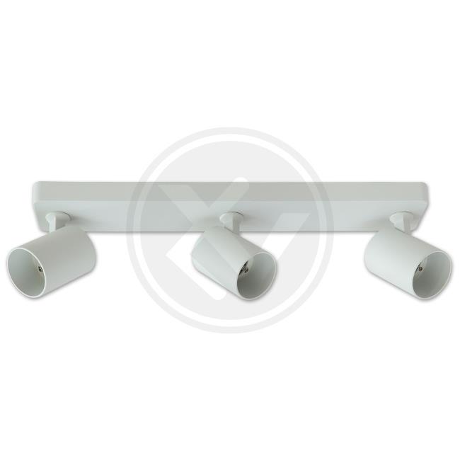 Kinkiet GU10 LED Fredo ruchomy x3 biały 1 Kinkiet GU10 LED Fredo ruchomy x3 biały