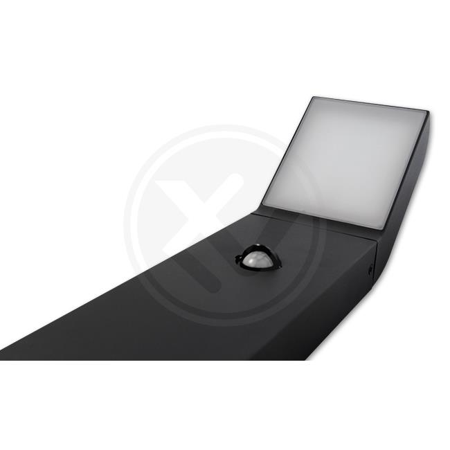 Lampa ogrodowa LED 12W Clark 50cm czujnik czarna 5 Lampa ogrodowa LED 12W Clark 50cm czujnik czarna - obrazek 5