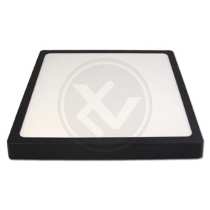 Panel LED natynkowy kwadrat Proma 24W 4000K czarny