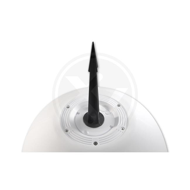 Lampa ogrodowa LED kula RGB 30cm biała solarna 2 Lampa ogrodowa LED kula RGB 30cm biała solarna - obrazek 2