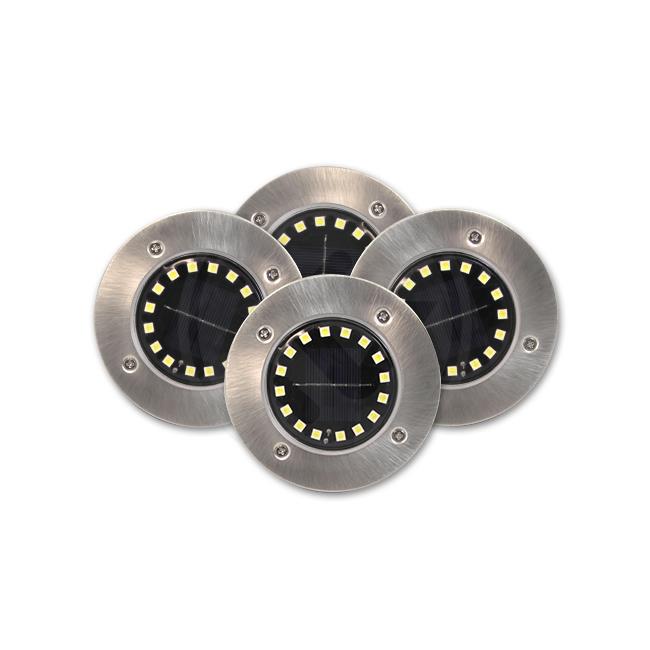 Lampa LED solarna 16xSMD ogrodowa wbijana - 4 szt 8 Lampa LED solarna 16xSMD ogrodowa wbijana - 4 szt - obrazek 8