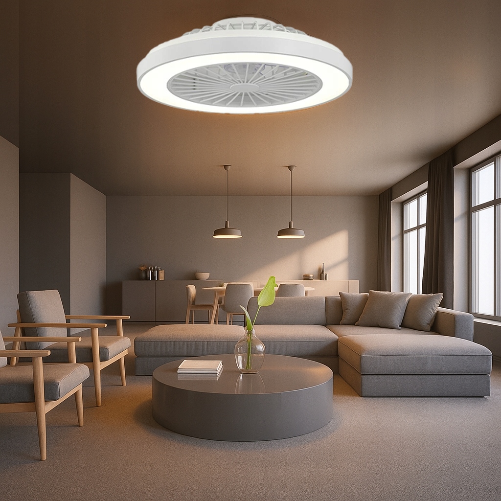 Żyrandol wentylator sufitowy lampa LED 51w CCT pamięć barwy pilot aplikacja 10 Żyrandol wentylator sufitowy lampa LED 51w CCT pamięć barwy pilot aplikacja - obrazek 10