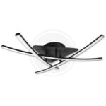 Żyrandol LED Modena Loria 4000K 62cm 29W czarny