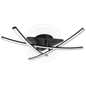 Żyrandol LED Modena Loria 4000K 62cm 29W czarny